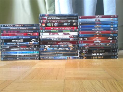 Marvel films collection. : r/dvdcollection