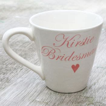 Personalised Wedding Mug By Juliet Reeves Designs | notonthehighstreet.com