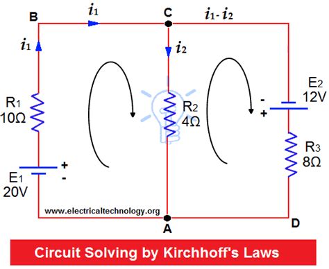 Kirchhoff's Current & Voltage Law (KCL & KVL) | Solved Example