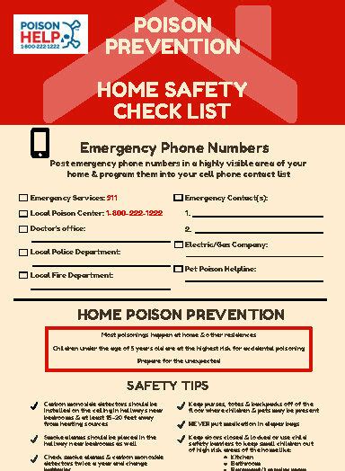 Home Safety Checklist – GPC Training Platform