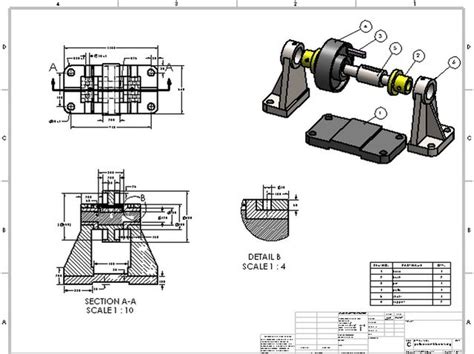 pully-assembly-drawing - download free 3D model by kudzai - Cad Crowd