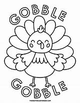 Cute Turkey Coloring Pages For Kids sketch template