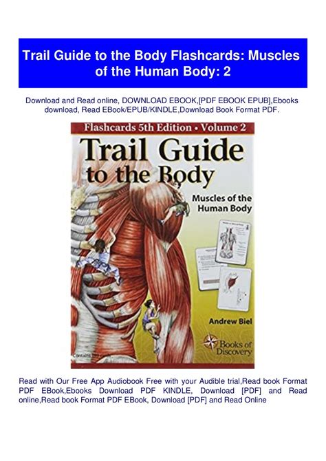 (READ)^ Trail Guide to the Body Flashcards Muscles of the Human Body 2 Pdf