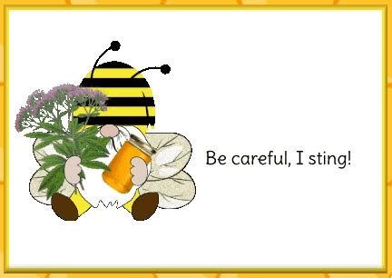 Bumble Bee Gnome GIF – Bumble bee Gnome Animated card – discover and share GIFs