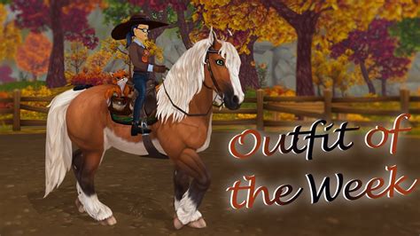 Outfit of the Week #109 ~ [SSO] Star Stable Online Outfits - YouTube