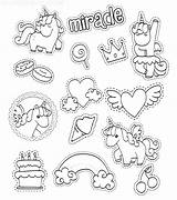 Stickers For Coloring Pages sketch template