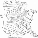 Griffin Coloring Pages  Free Printable sketch template