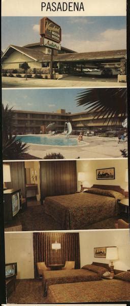 Vagabond Motor Hotel Pasadena, CA Postcard