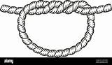 Rope Knot Coloring Page Sketch sketch template