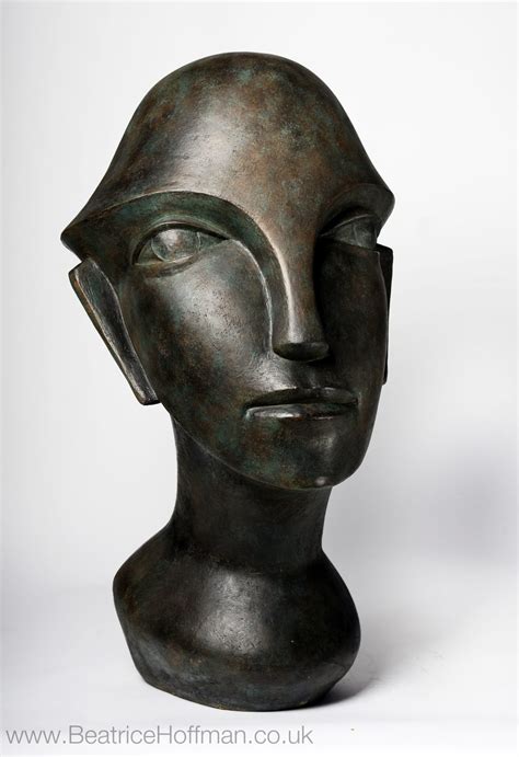 Bronze Resin Sculpture Racer Man 2 - Original by Beatrice Hoffman