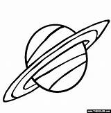 Coloring Pages Saturn sketch template
