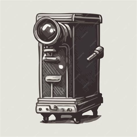 Premium Vector | Vintage camera retro photography illustration