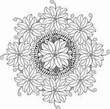 Mandala Flower To Print Coloring Page  Free Printable Pages sketch template