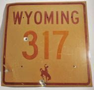 Wyoming road sign, a must have for the avid Wyoming collector ...