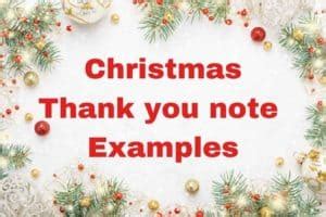 21 Christmas Thank You Examples [With Tips] - Tons of Thanks