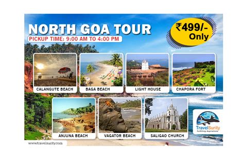 North Goa Sightseeing (SIC)