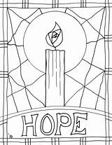 Hope Bible Coloring Page Pages sketch template