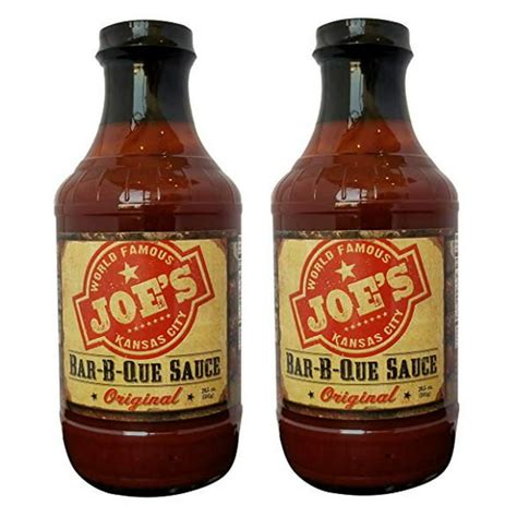 Joe's Kansas City BBQ Sauce, 20.5 Ounce (Pack of 2) - Walmart.com - Walmart.com