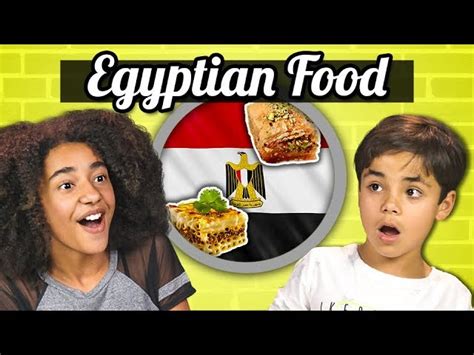 Kids Try Egyptian Food deep listenin…: English ESL video lessons