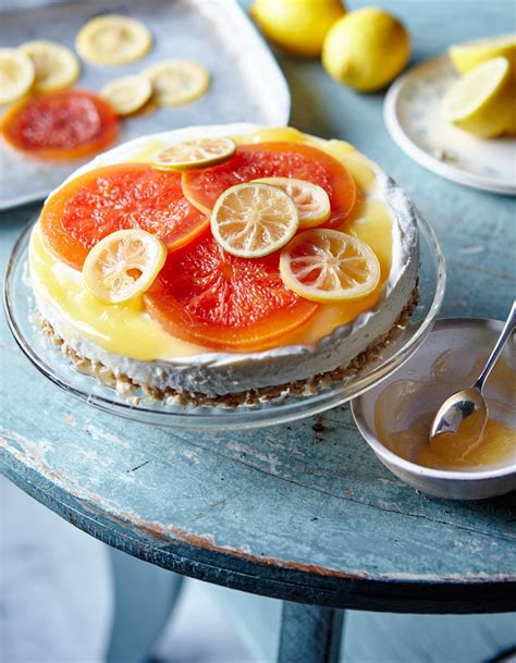 Asda Good Living | Zesty citrus cheesecake Citrus Desserts, Homemade Desserts, Dessert Recipes ...