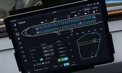 A sneak peek into the EFB in FlyByWire's A380 for MSFS - MSFS Addons