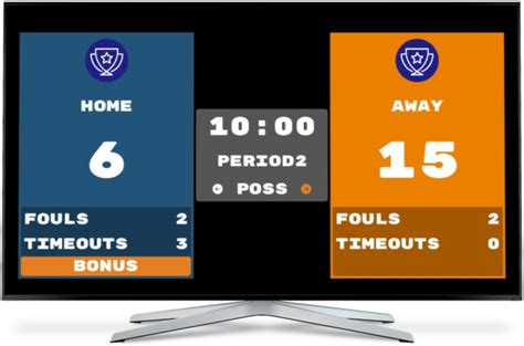 Online basketball scoreboard - Keepthescore.com