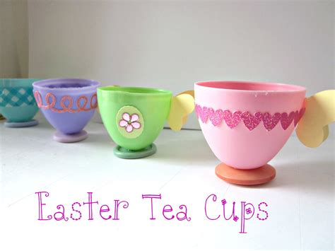 Embellishing Life: Easter Tea Cups