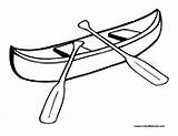 Canoe Coloring Pages  Kayak sketch template