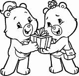 Care Bears Girls Gift Adventures In A Lot Coloring Page  sketch template