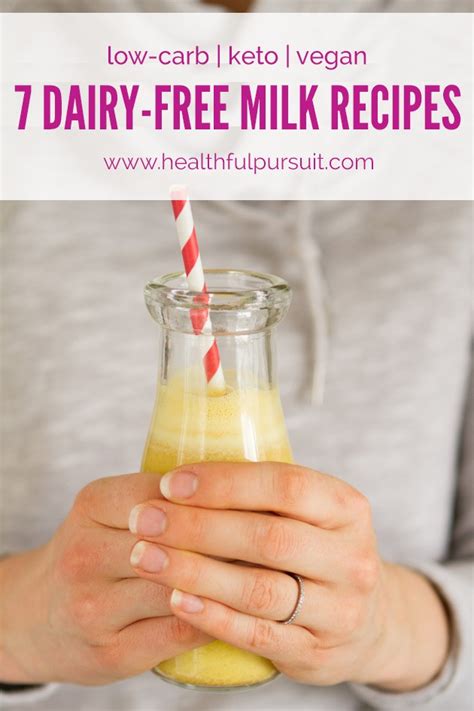 7 Dairy-free Milk Recipes | Healthful Pursuit