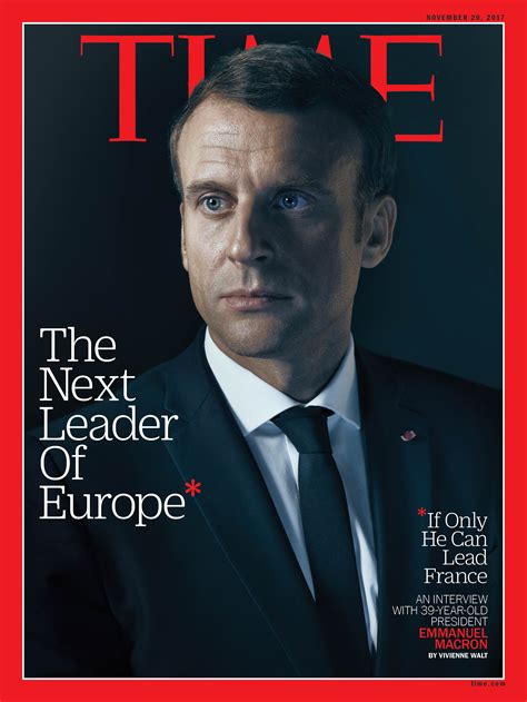 President Emmanuel Macron Is France's New Boy Wonder