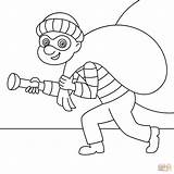 Cartoon Thief coloring Page  Free Printable Coloring Pages sketch template