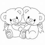 Free Printable Teddy Bear Coloring Pages For Kids sketch template
