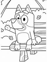 Friendly Bluey coloring Page  Download Print Or Color Online For Free sketch template