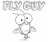 Fly Guy Coloring Page  Home sketch template