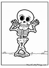 Animal Skeleton Coloring Pages sketch template