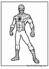Spiderman Coloring Page sketch template