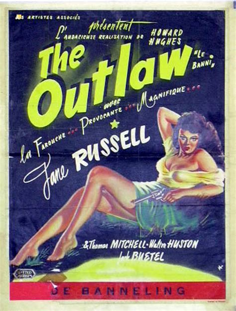 "OUTLAW, THE" MOVIE POSTER - "THE OUTLAW" MOVIE POSTER