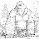 Free Yeti Coloring Pages Discover Wild Fun sketch template