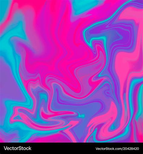 Fluid colors backgrounds holographic effect Vector Image