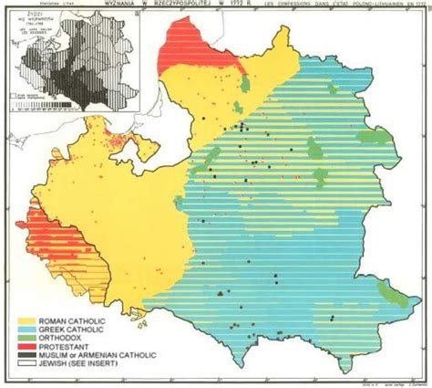 Religious map of poland (1772) : r/MapPorn