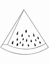 Disegno Di Anguria Da Colorare  Disegni E Stampare Gratis sketch template