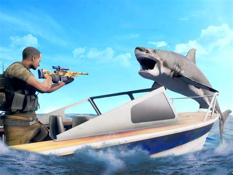 Hungry Shark Hunter : Wild Animal Hunting Games for Android - APK Download