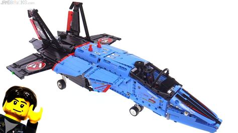 LEGO Technic Air Race Jet 42066 review! - YouTube