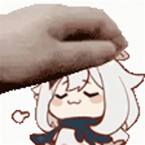 Headpats Anime GIF - Headpats Anime Paimon - Discover & Share GIFs