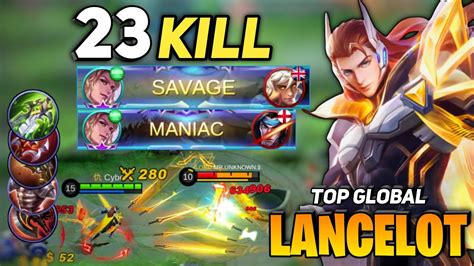 SAVAGE & MANIAC! Lancelot Fast Hand [ Top Global Lancelot Build ...