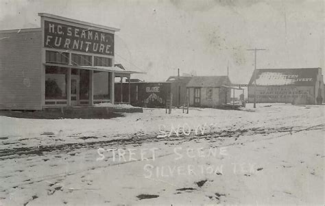 Silverton, Tx approximately 100 yrs ago after snow | Texas history, Picture, Texas panhandle