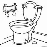 Toilet Fun Coloring Page 40353 31896 sketch template
