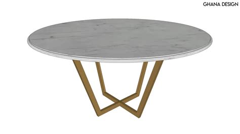 Round Marble Coffee Table | 3D Warehouse