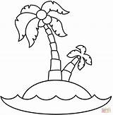Island Coloring Pages sketch template